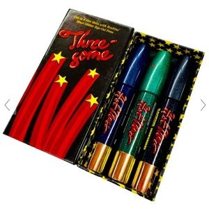 Rockins Hot Mess Threesome Gel Glitter Pencils Set